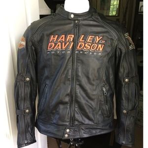 Harley Davidson Men's Leather Jacket Size M